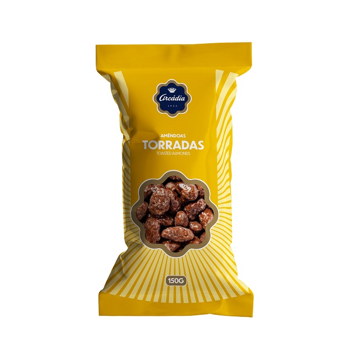 51812 - Caramelized and Toasted Almonds Bag 150g Europe